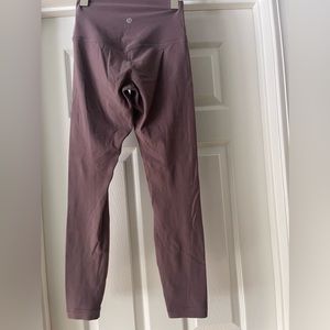Lululemon Align leggings, size 4, mauve color